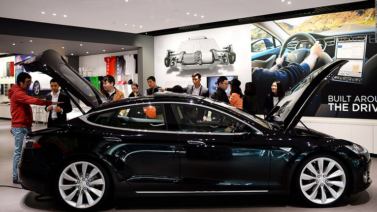 Tesla Enters Chinese Market