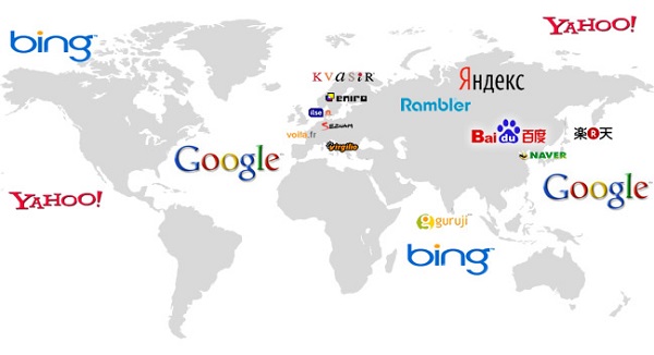 Most Popular Global Search Engines