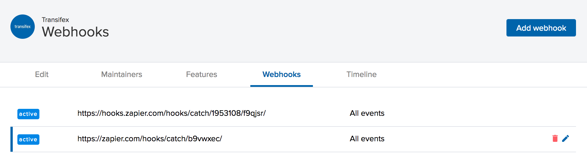 webhook overview