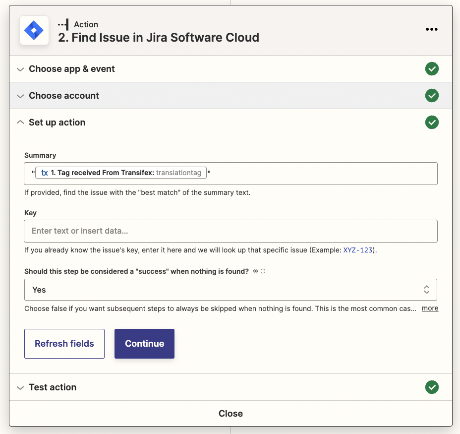 Find an issue in Jira