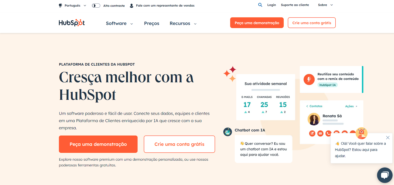 Hubspot website localization example