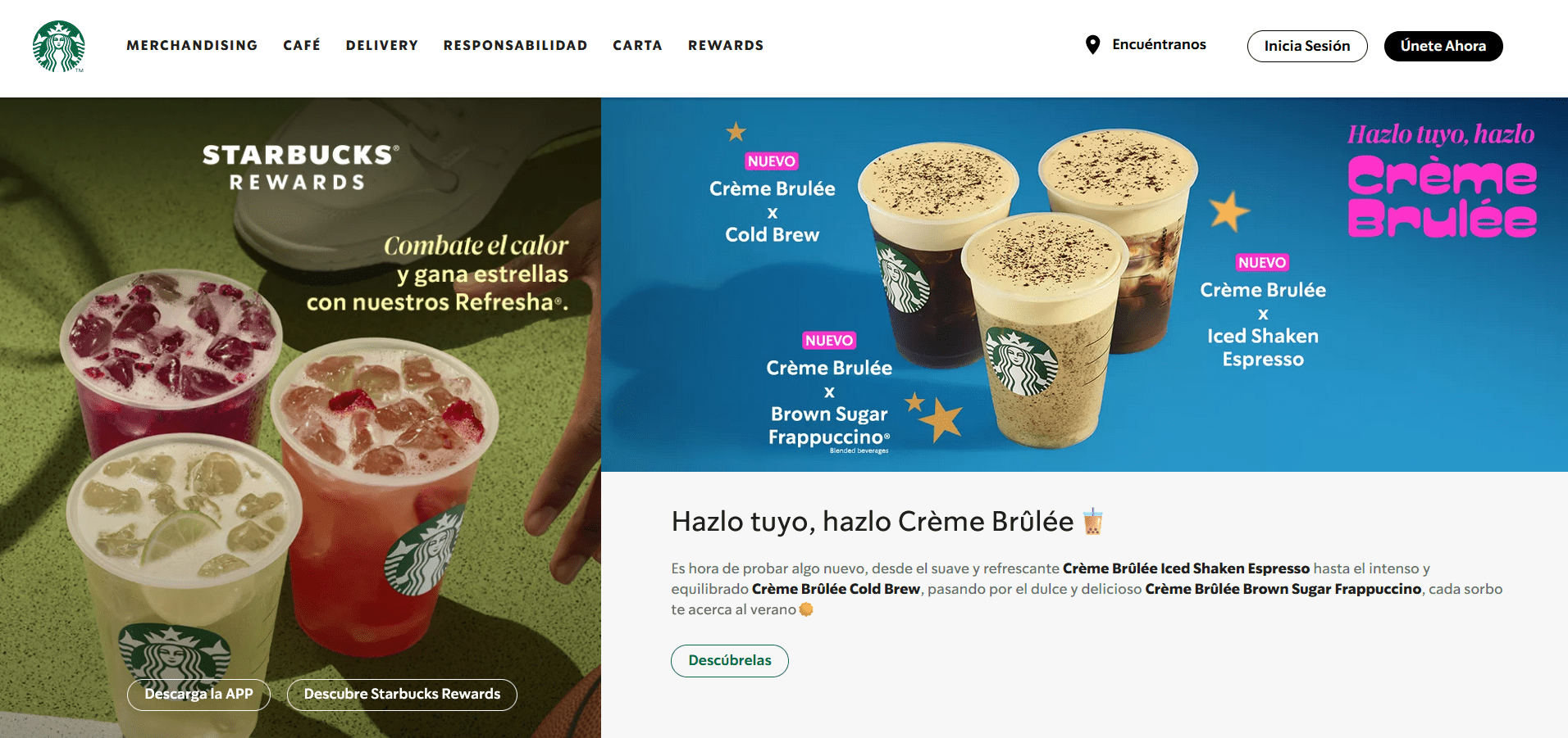 starbucks website after localization